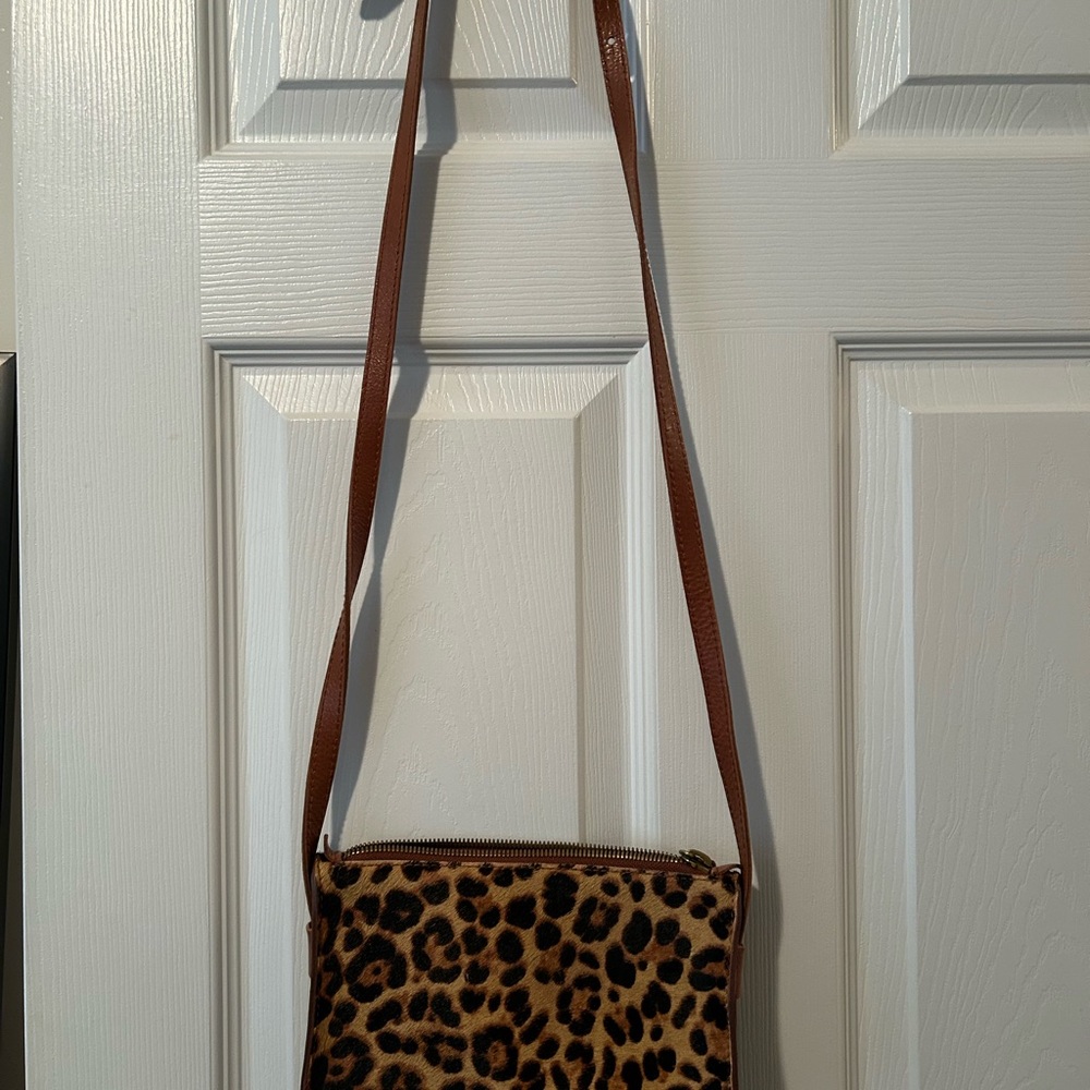 Madewell cheetah crossbody